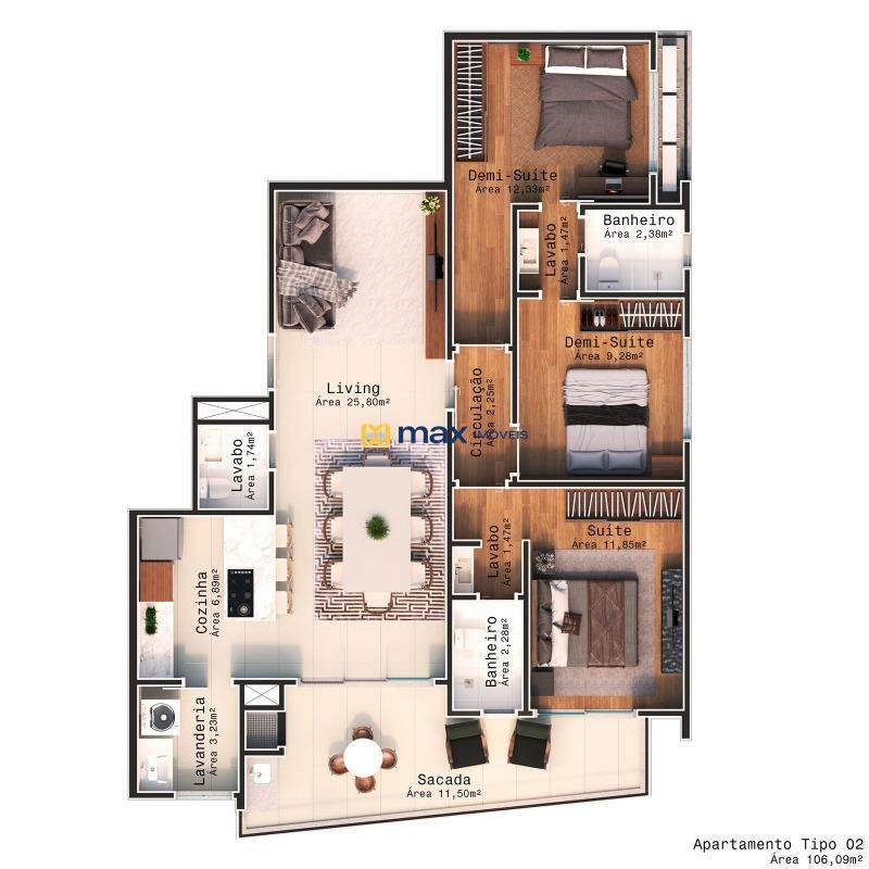 Apartamento à venda no Gravatá: 