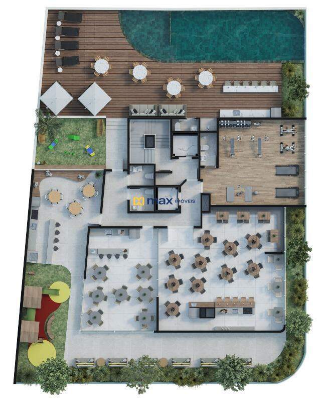 Apartamento à venda no Fazenda: Lazer