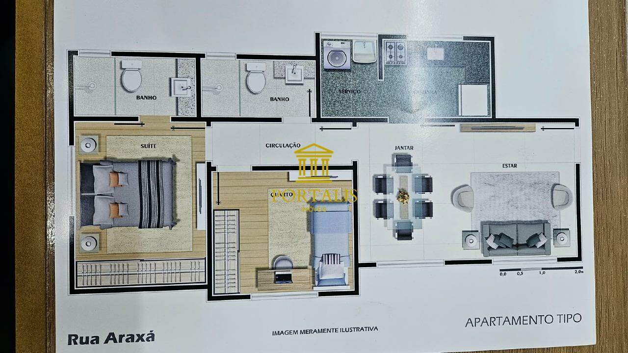 Apartamento, 2 quartos, 56 m² - Foto 4