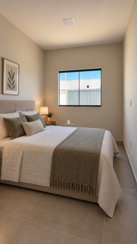 Casa à venda no Tancredo Neves: Quarto – sugestão de decoração