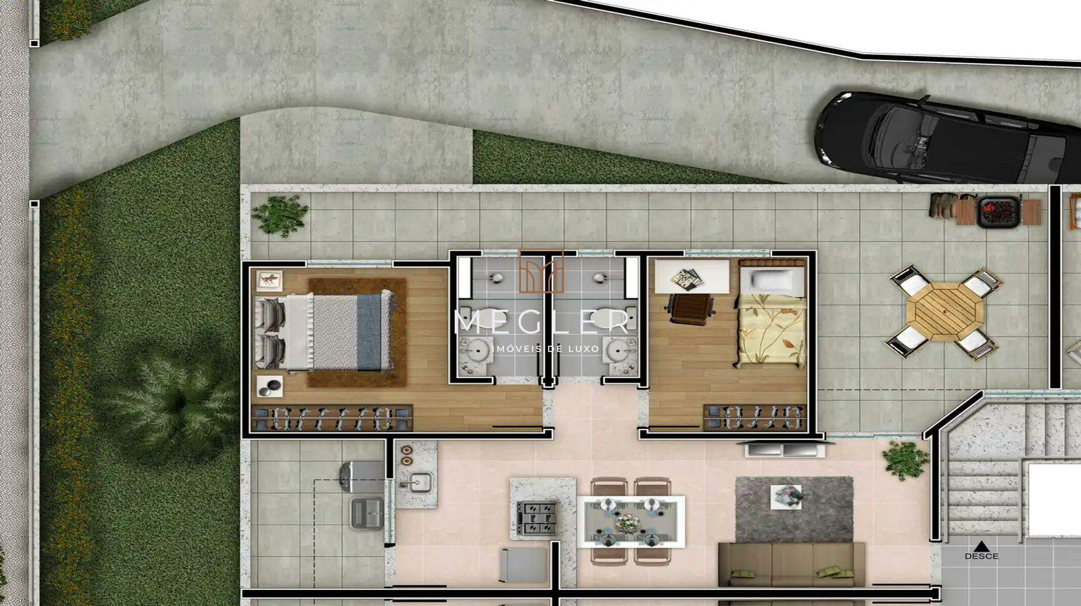 Apartamento à venda no Santa Rosa: Place Jaraguá - Área Privativa 102