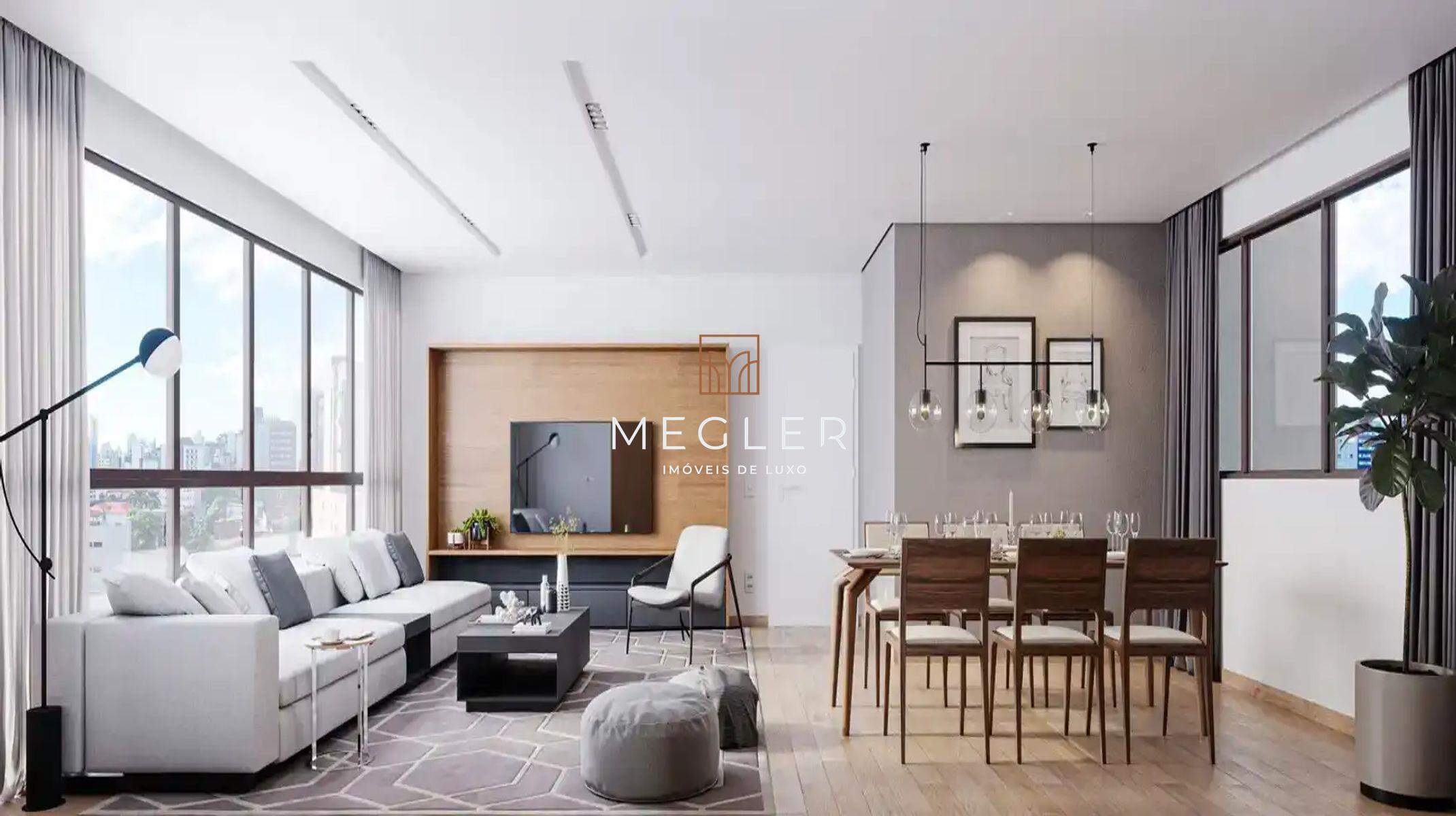 Apartamento à venda no Sao Bento: Sala de estar e jantar