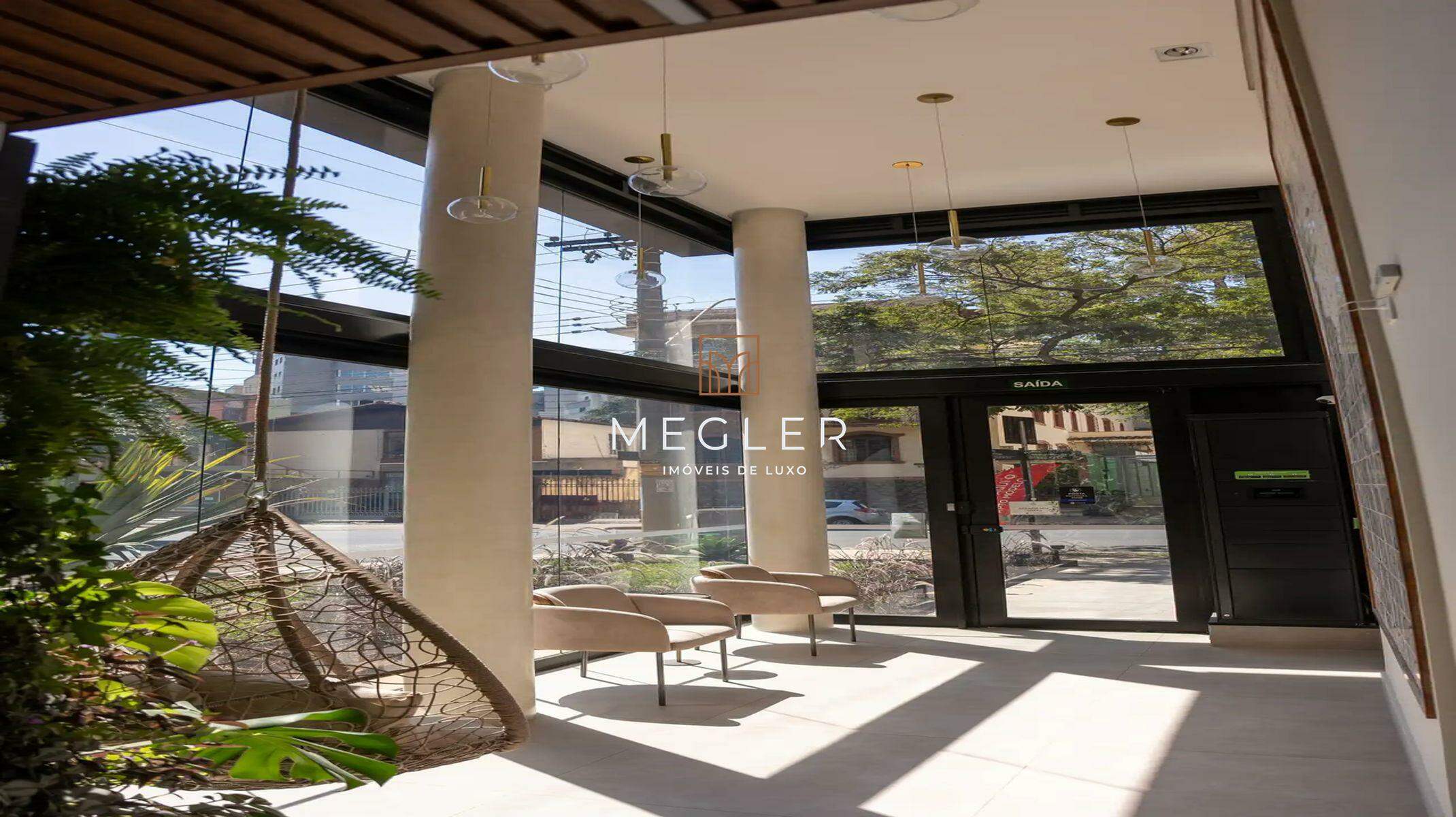 Apartamento à venda no Anchieta: Hall decorado e pé direito duplo