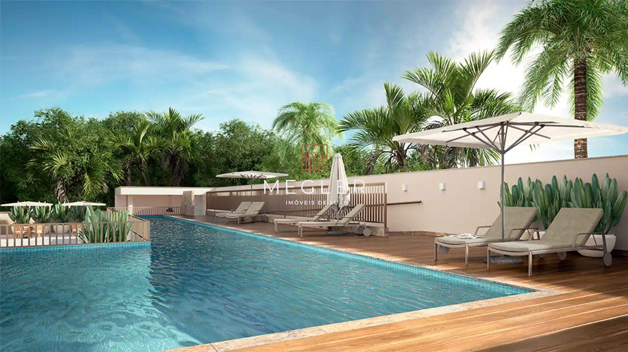 Apartamento à venda no Buritis: Piscina com raia e deck