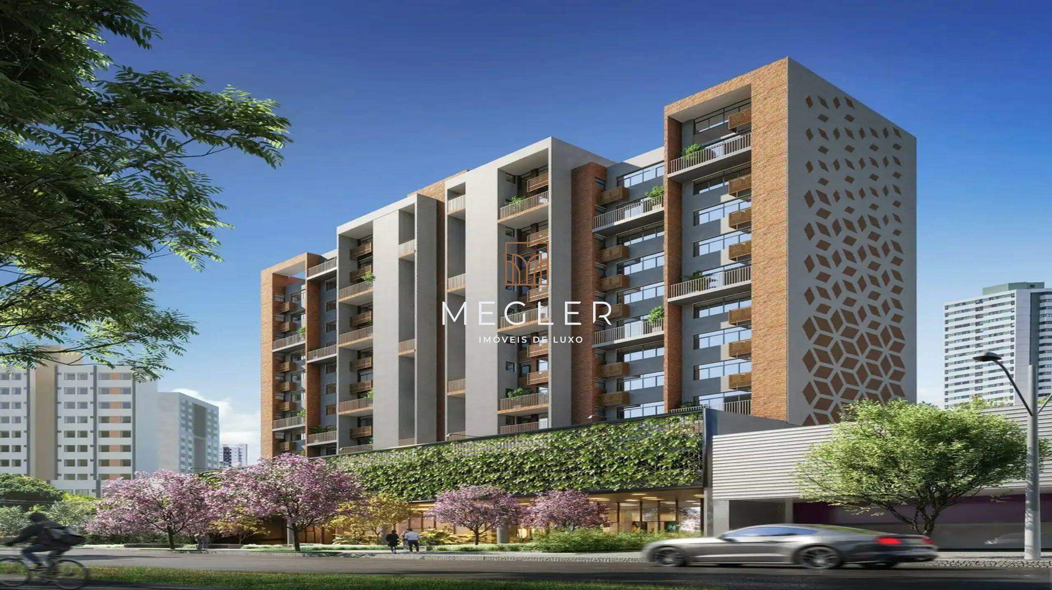 Apartamento à venda no Lourdes: Perspectiva da fachada