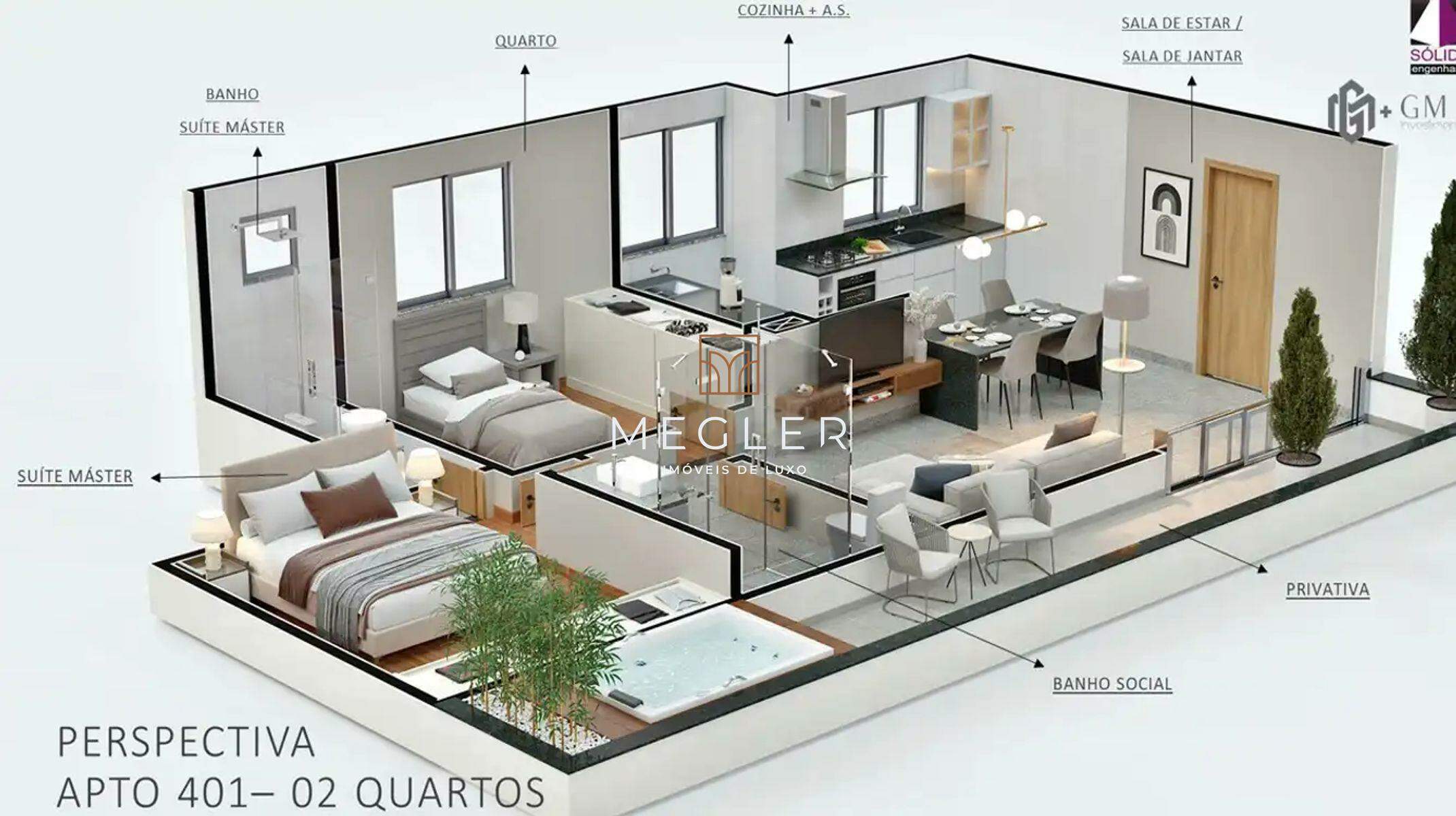 Apartamento à venda no Santo Antônio: 