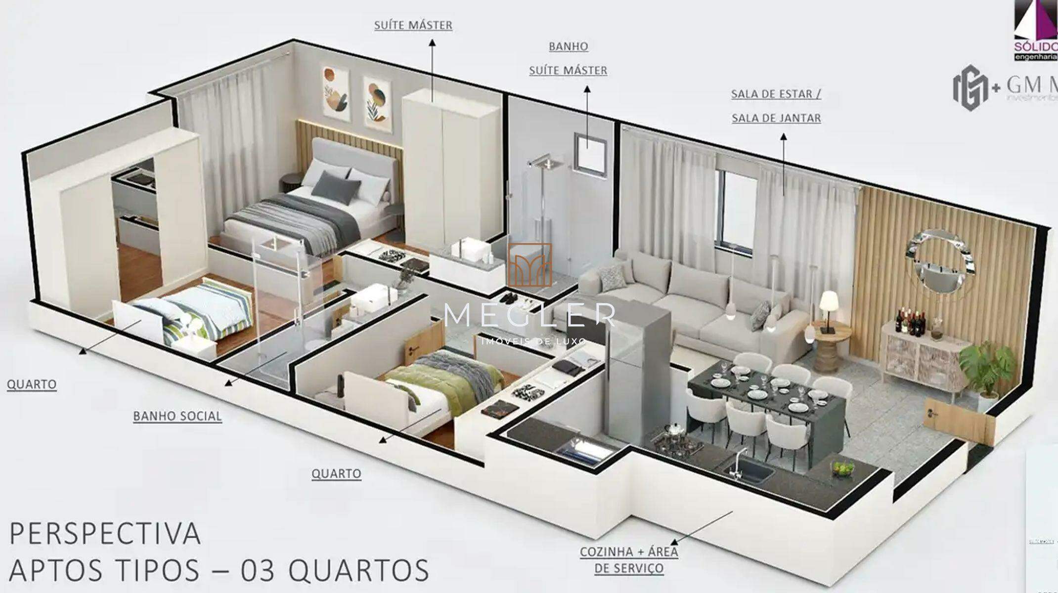 Apartamento à venda no Santo Antônio: 