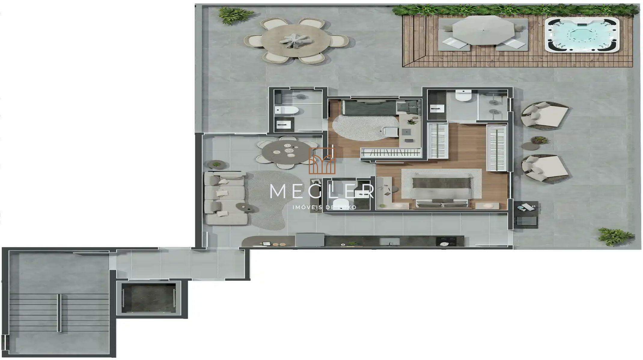 Apartamento à venda no Santo Antônio: Seleto Fascino - Área Privativa 203