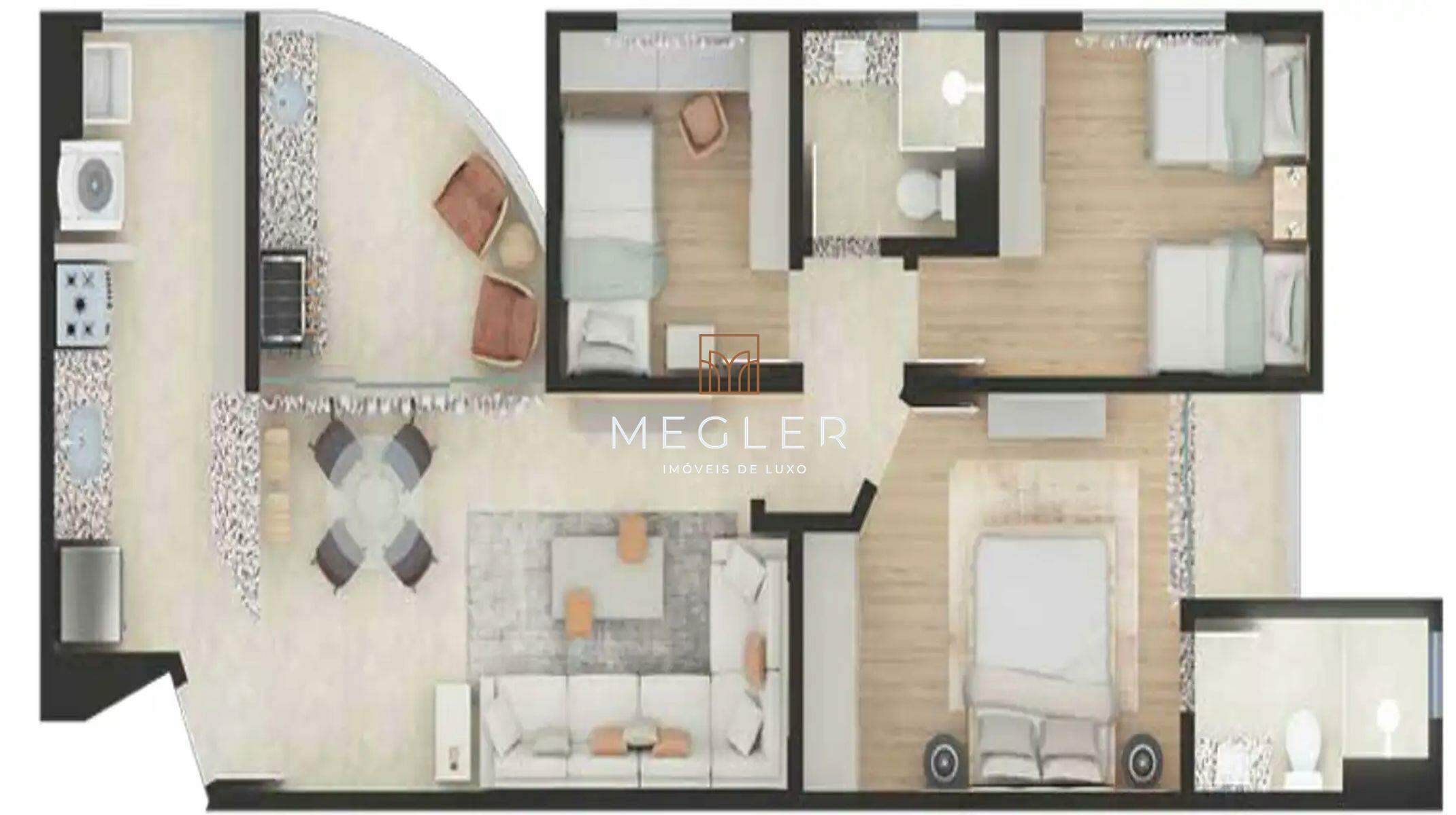 Apartamento à venda no Floresta: Apartamento tipo