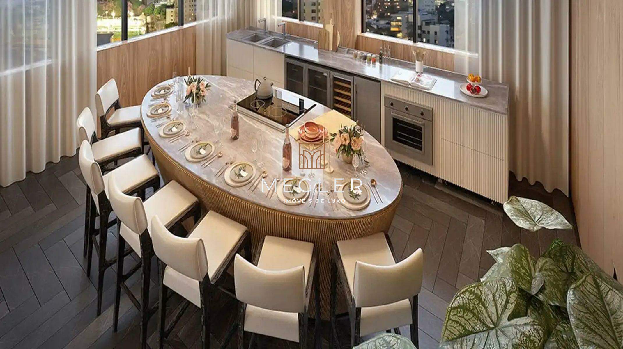 Apartamento à venda no Mangabeiras: Espaço gourmet - Léo Paixão