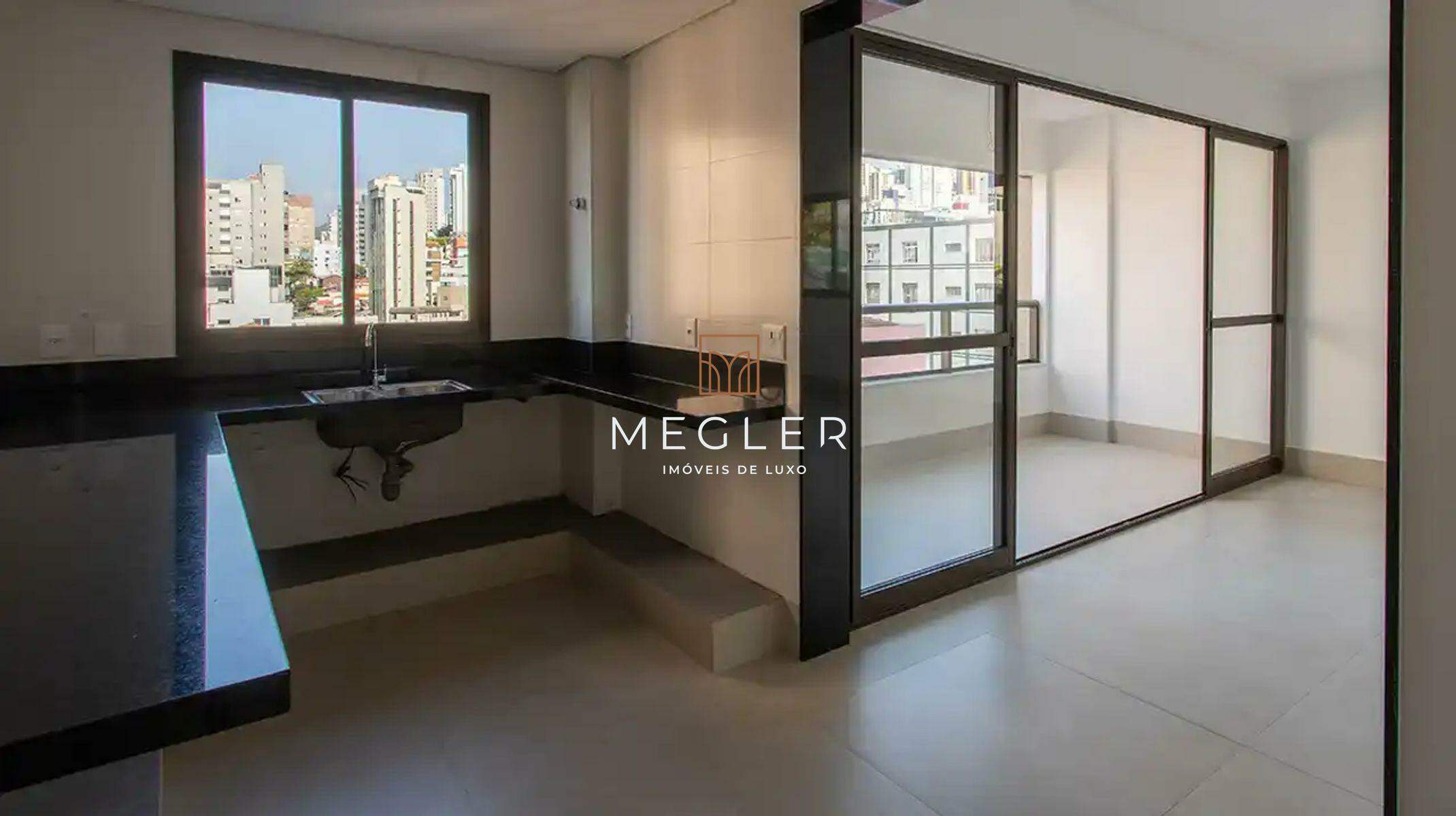 Apartamento à venda no Gutierrez: Cozinha e varanda