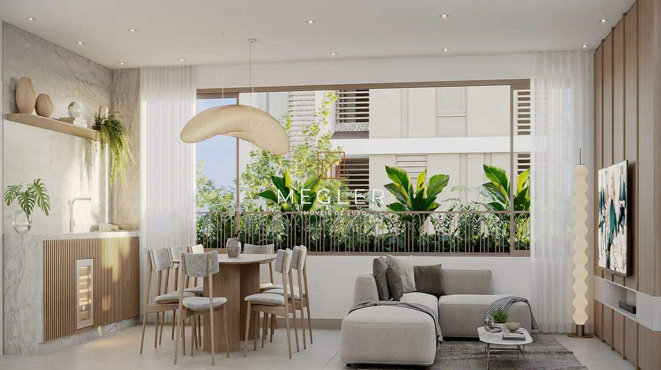 Apartamento à venda no Carmo: Sala ampla e iluminada para 2 ambientes