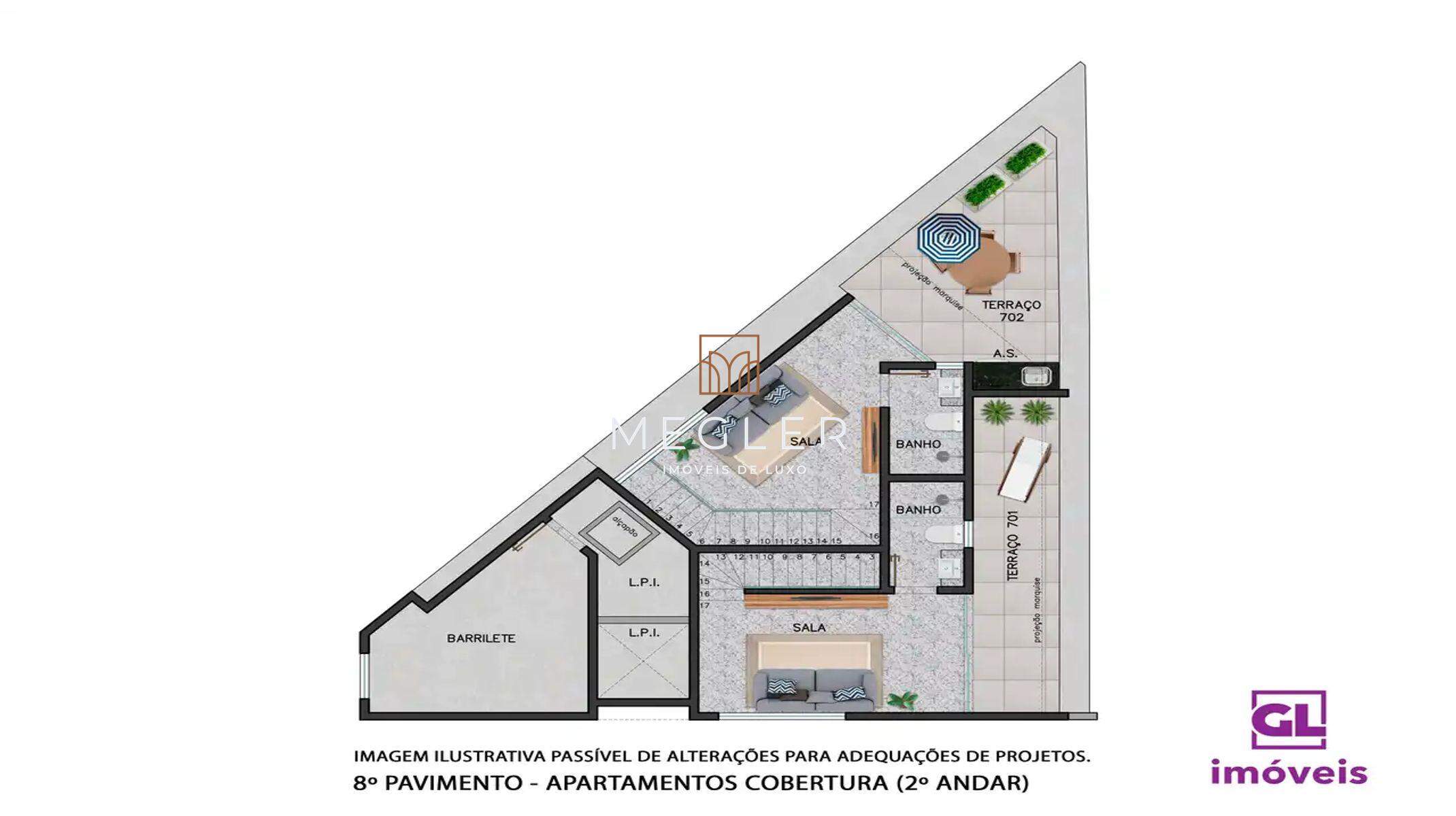 Apartamento à venda no Funcionários: 