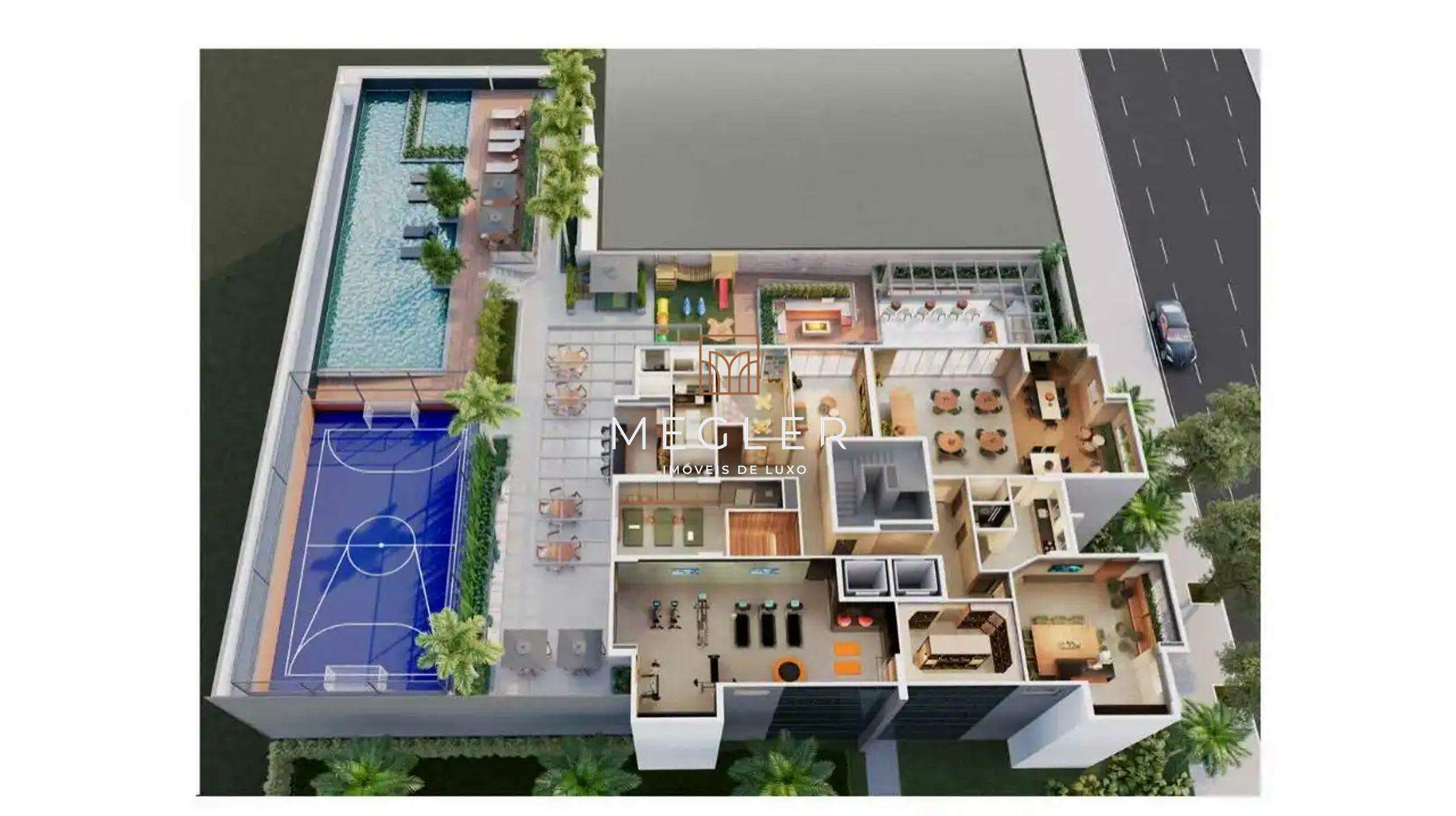 Apartamento à venda no Santo Agostinho: Lazer completo