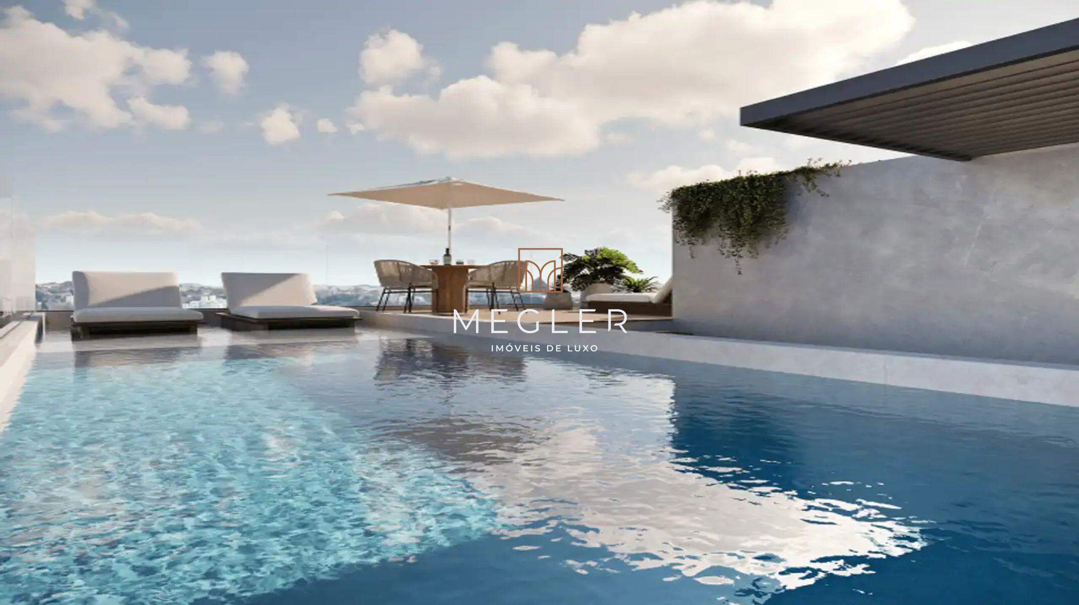 Apartamento à venda no Ouro Preto: Piscina com deck no rooftop