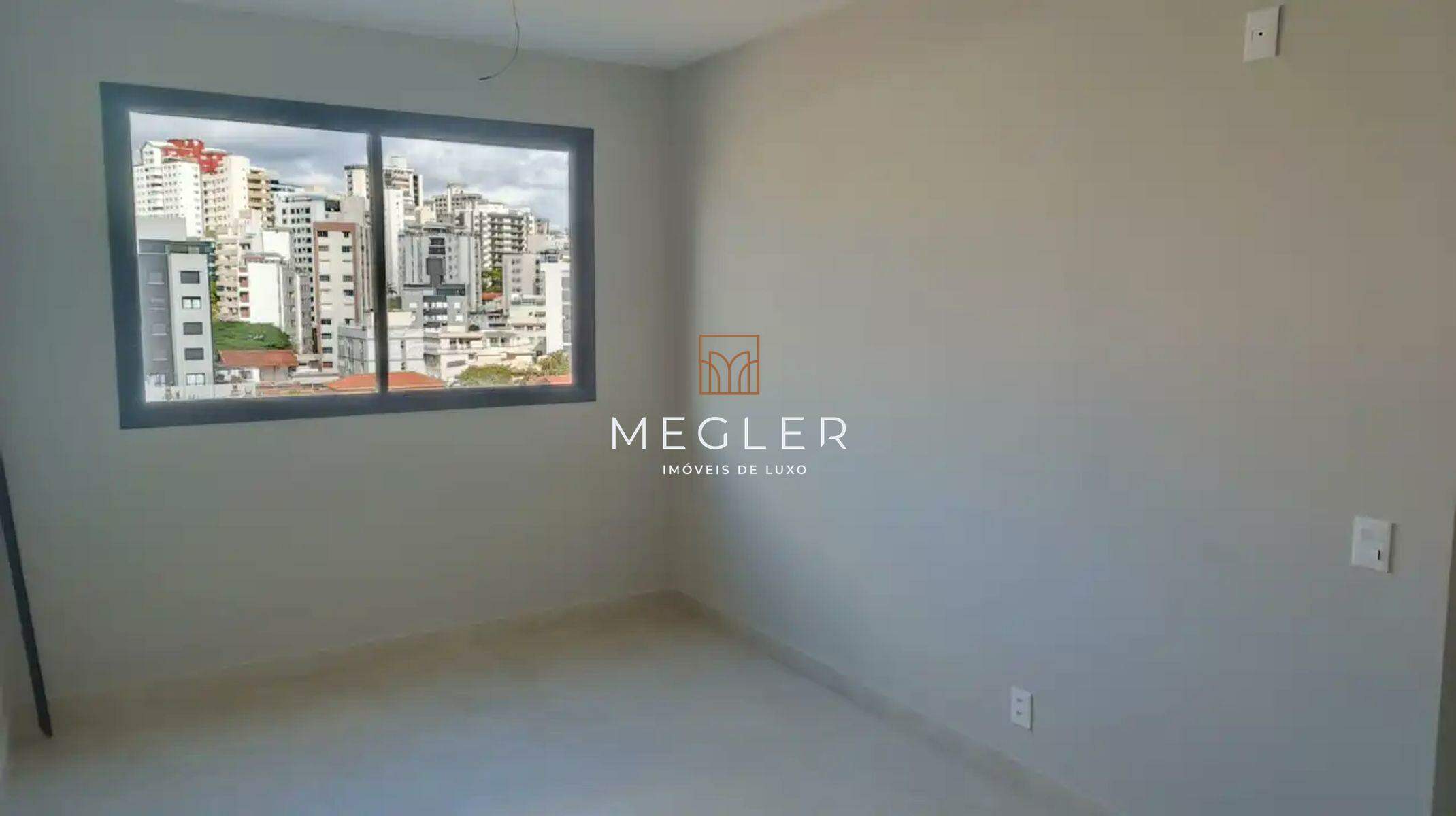 Apartamento à venda no Serra:  Vista sala - Apto Modelo