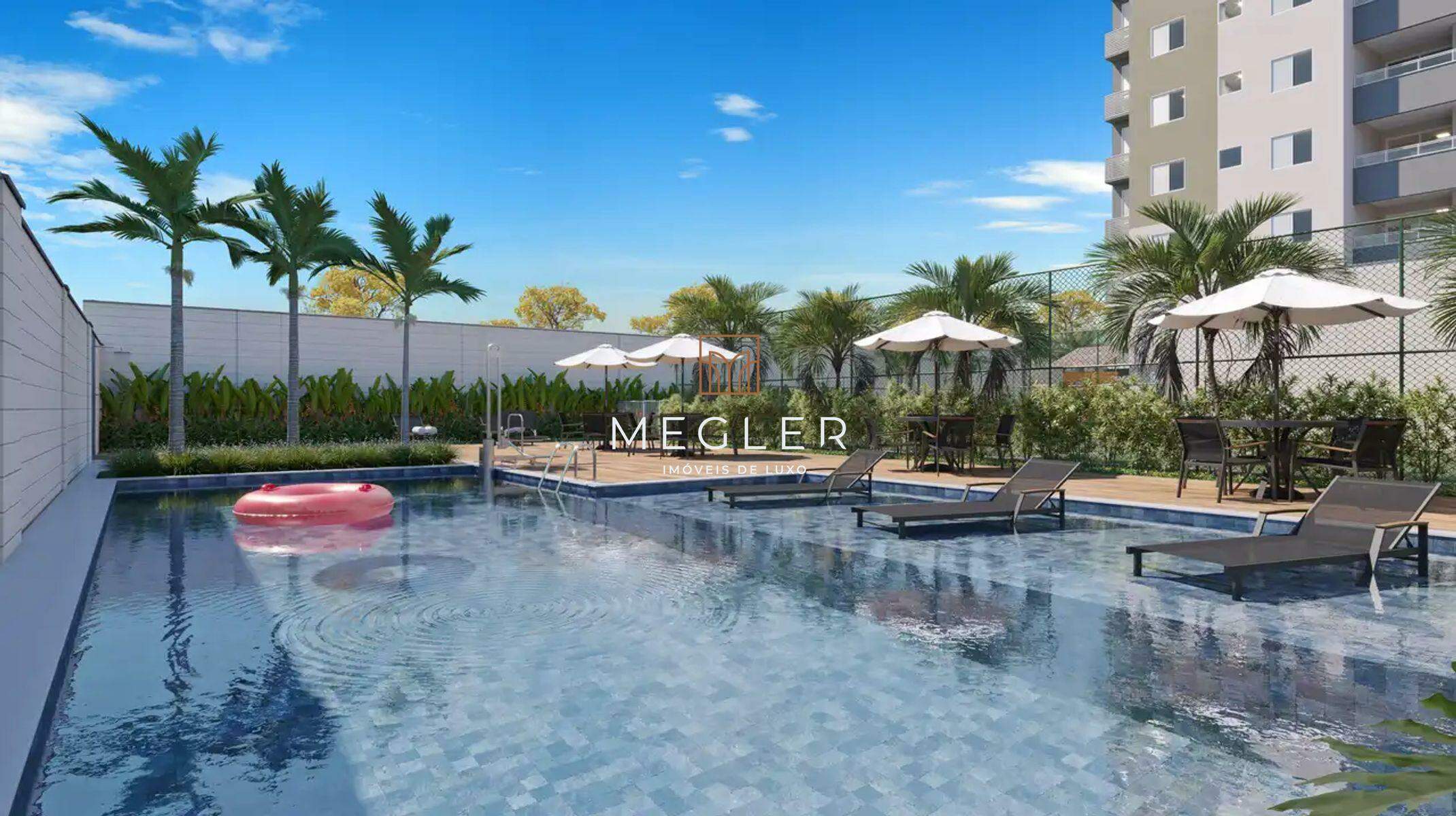 Apartamento à venda no Ouro Preto: Piscina com deck e prainha