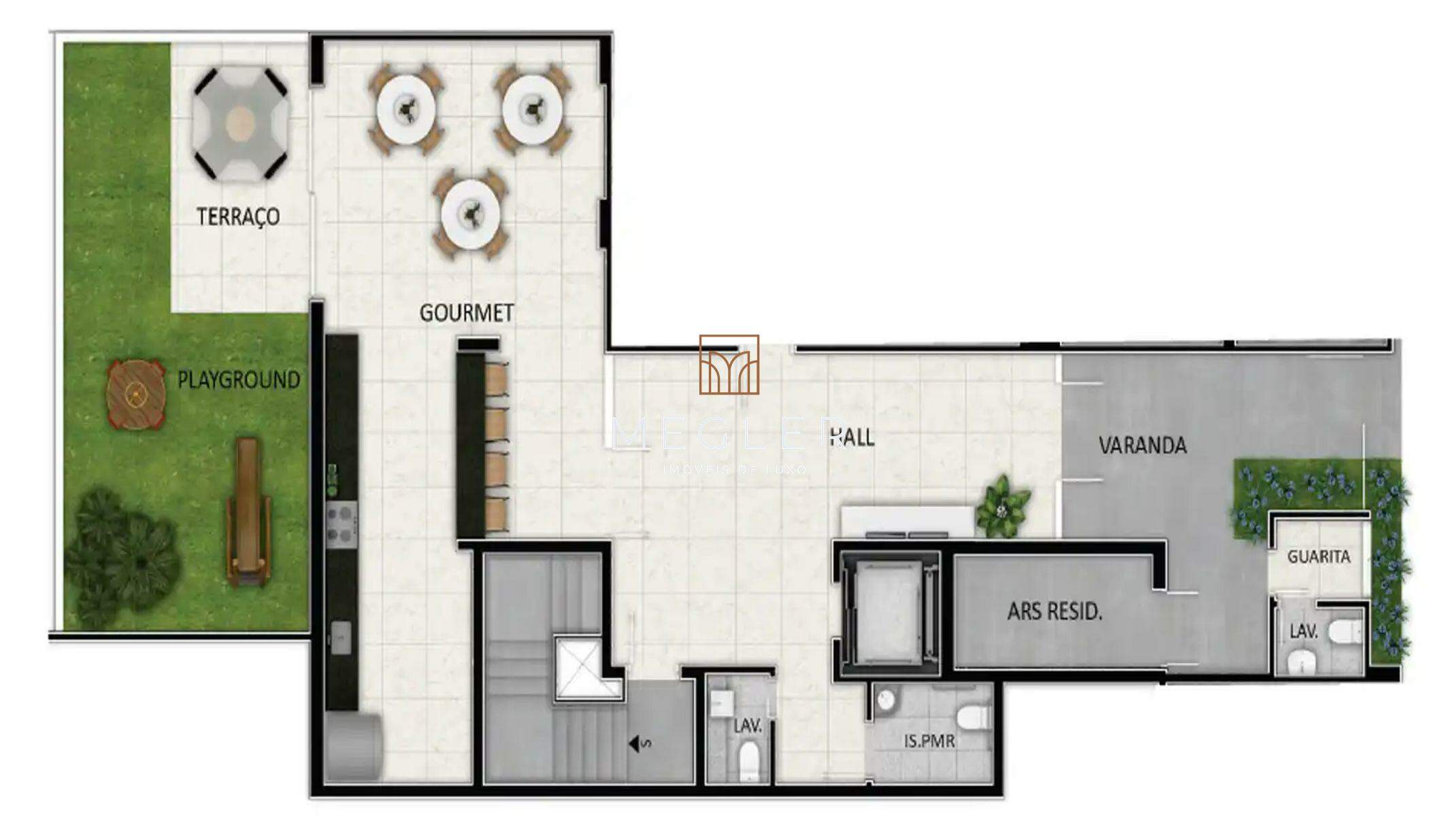 Apartamento à venda no Santa Branca: Pilotis 