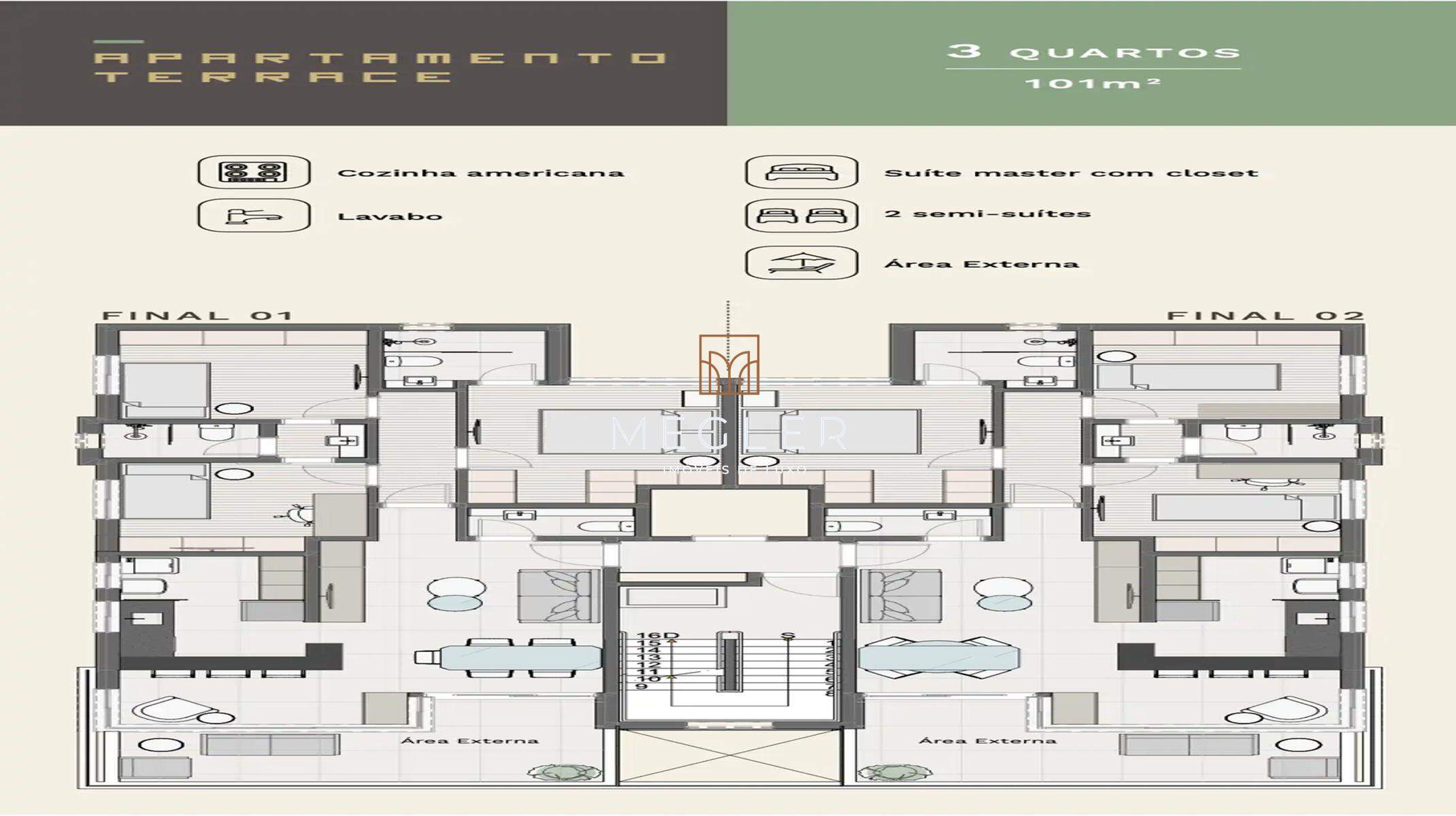 Apartamento à venda no Carmo: 