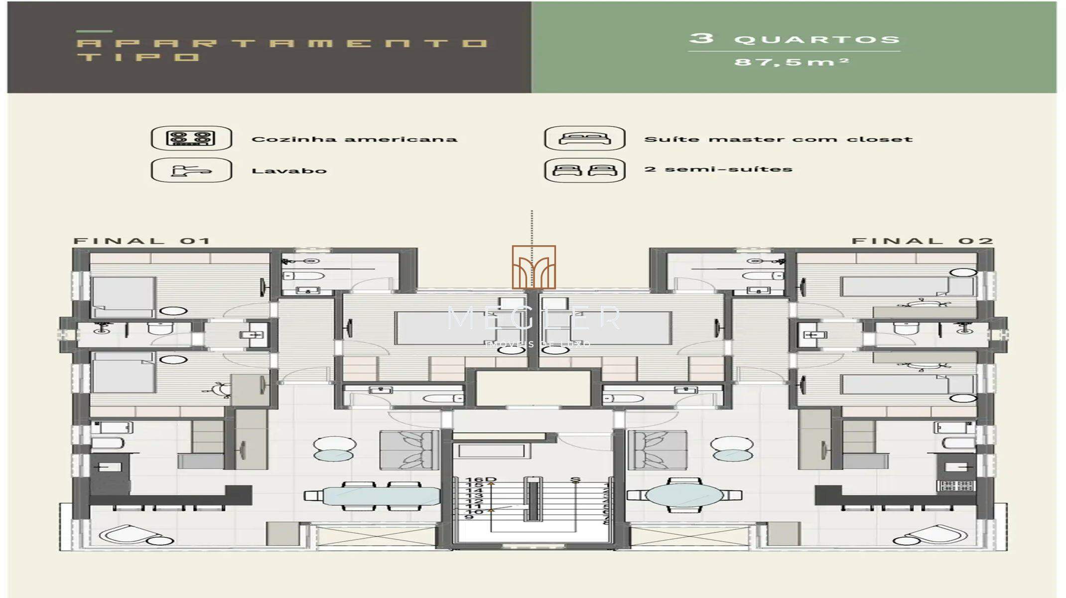 Apartamento à venda no Carmo: 