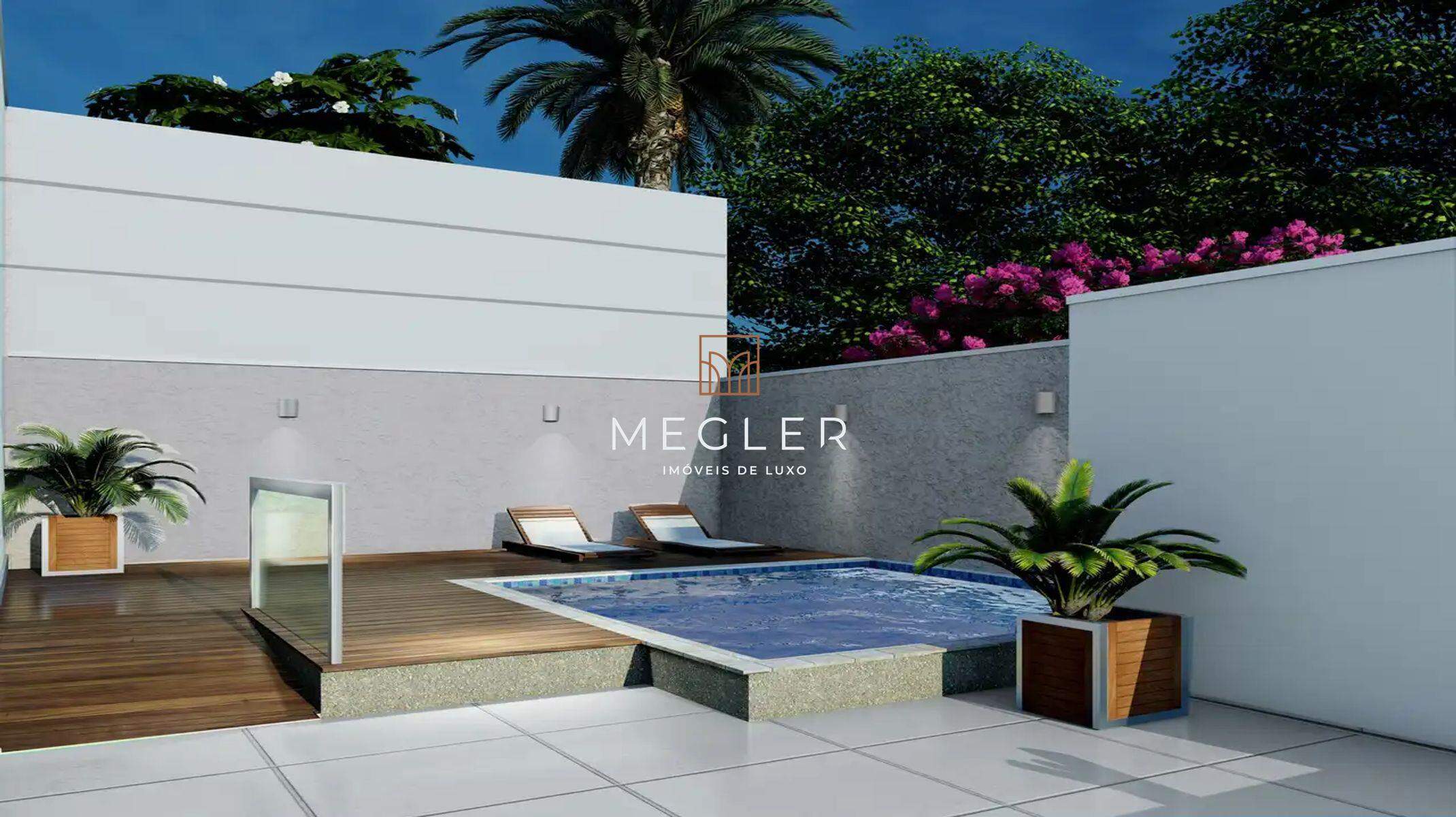 Apartamento à venda no Caiçaras: Piscina com deck