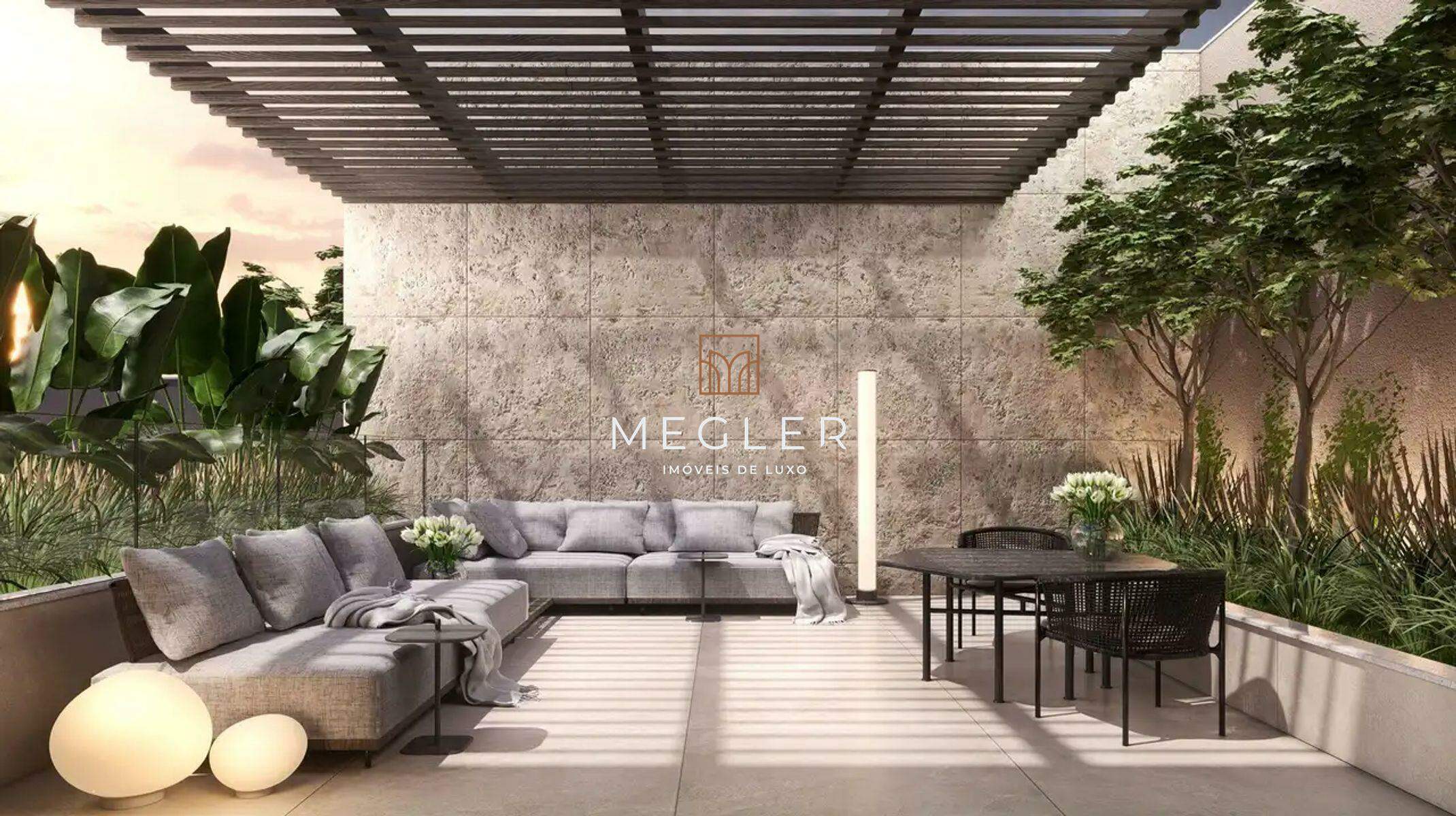 Apartamento à venda no Cruzeiro: Terraço do salão de festas