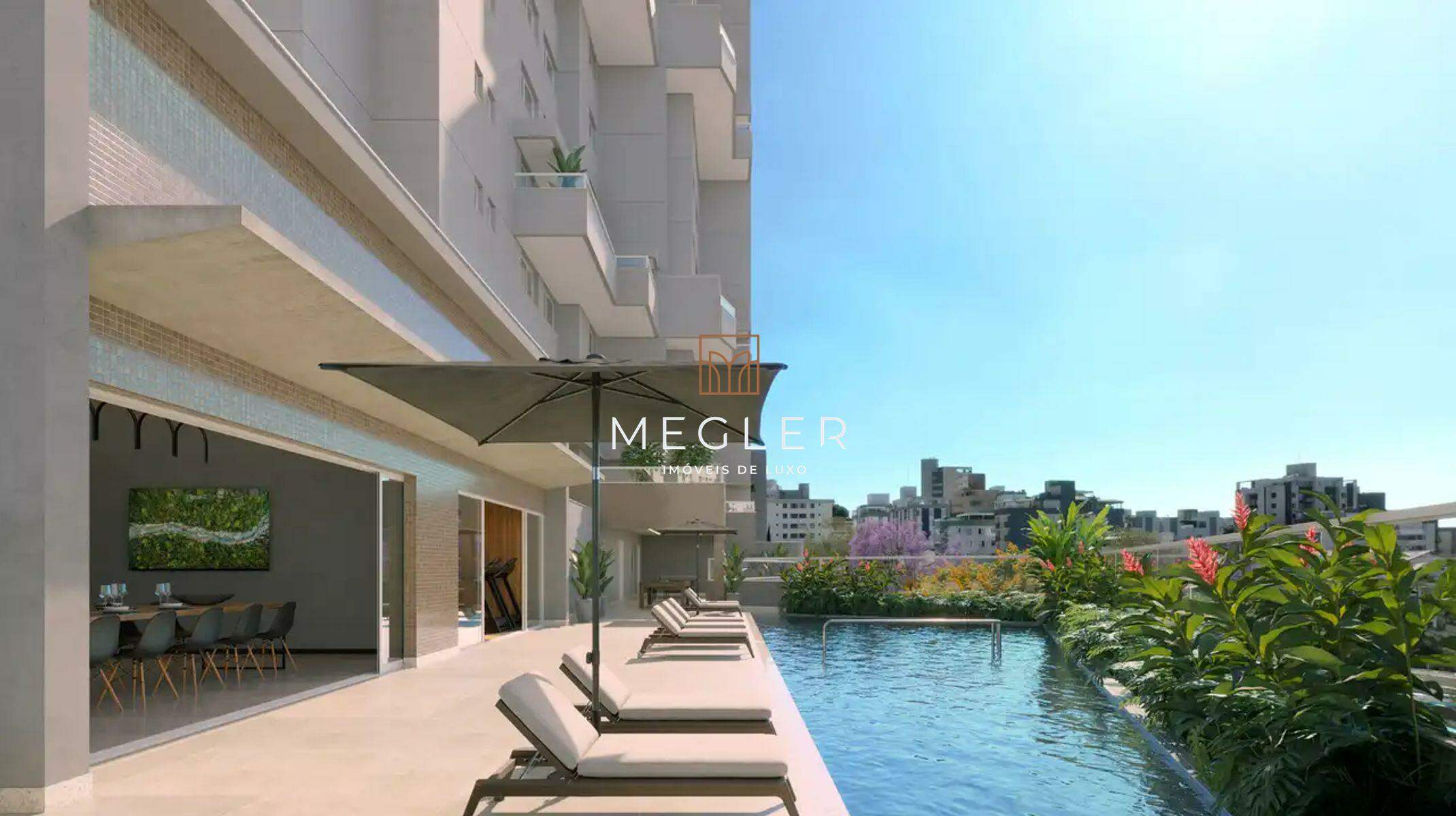 Apartamento à venda no Nova Suíssa: Piscina com deck