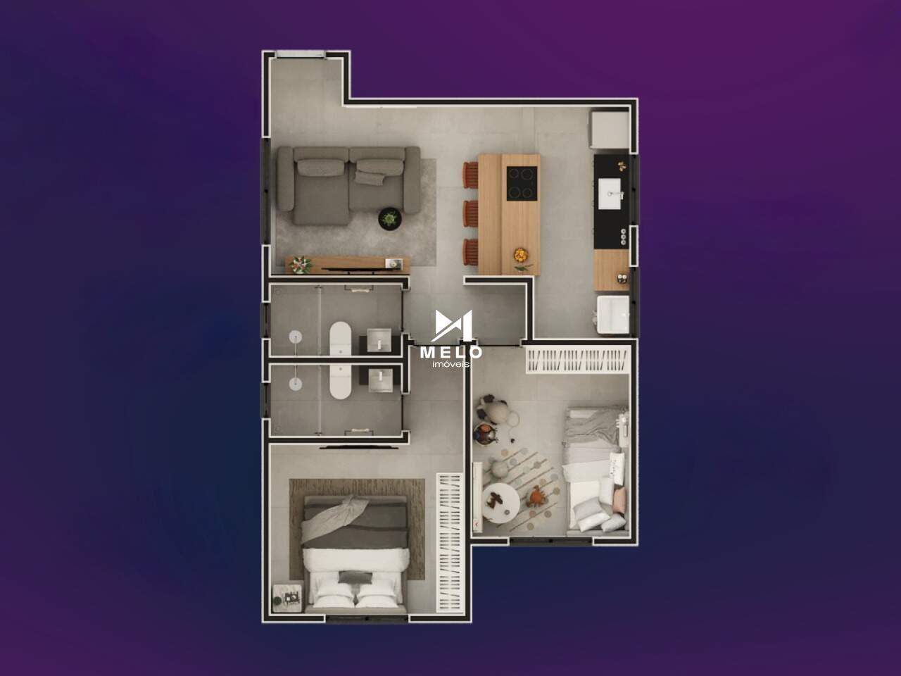 Apartamento à venda no Barreiro: 