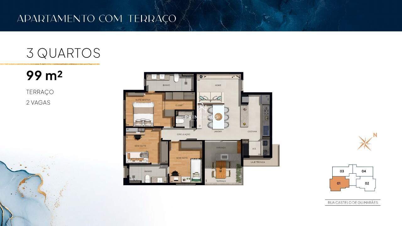 Apartamento, 3 quartos, 99 m² - Foto 10