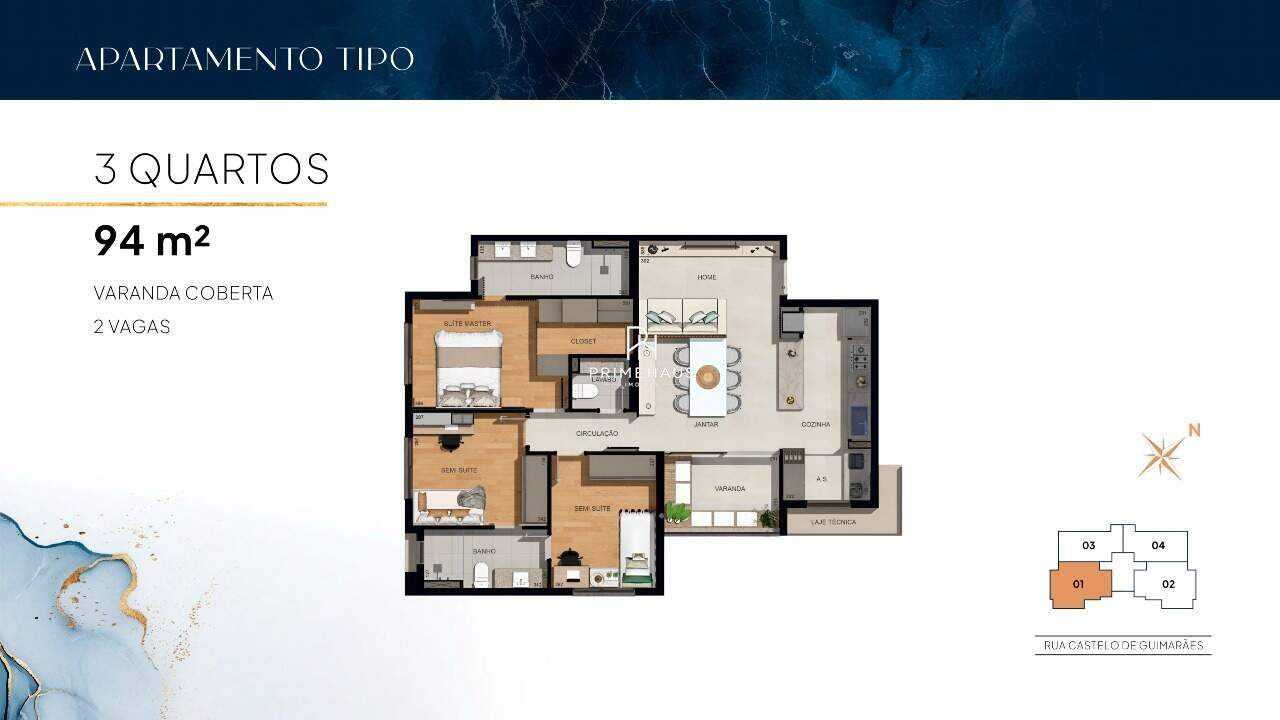 Apartamento, 3 quartos, 94 m² - Foto 10