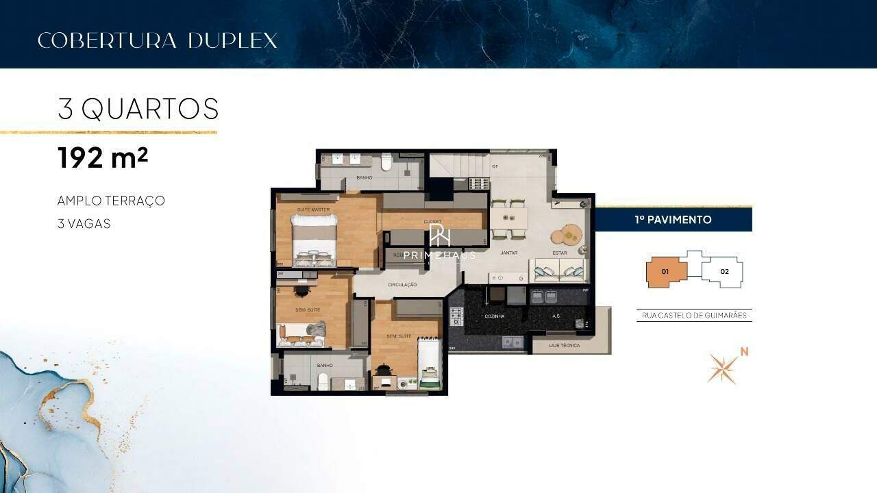 Cobertura, 3 quartos, 192 m² - Foto 10