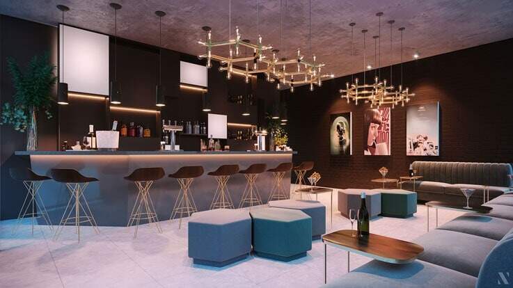 Apartamento à venda no Meia Praia: pub