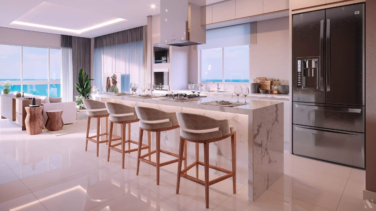 Apartamento à venda no Meia Praia: Cozinha