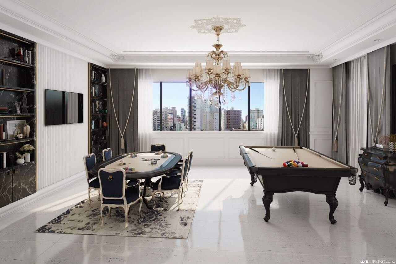 Apartamento à venda no Meia Praia: Sala de jogos