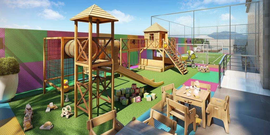 Apartamento à venda no Meia Praia: Playground