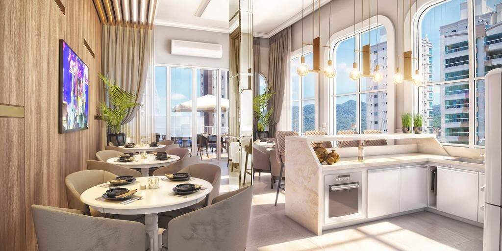 Apartamento à venda no Meia Praia: Área gourmet