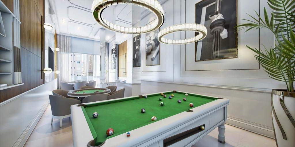 Apartamento à venda no Meia Praia: Sala de jogos