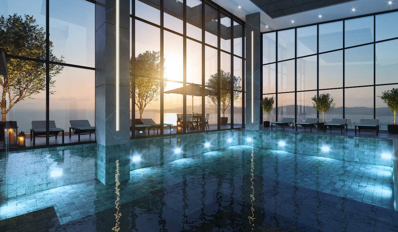 Apartamento à venda no Centro: Piscina