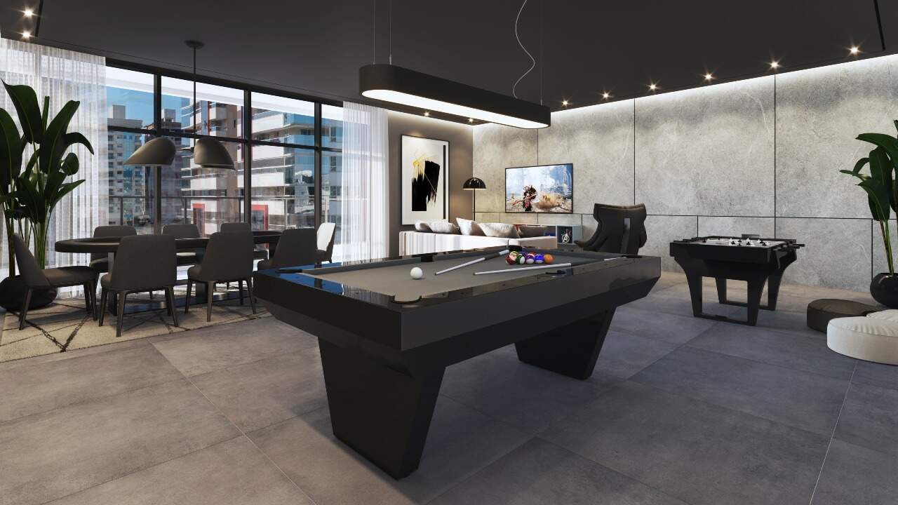 Apartamento à venda no Centro: Sala de jogos