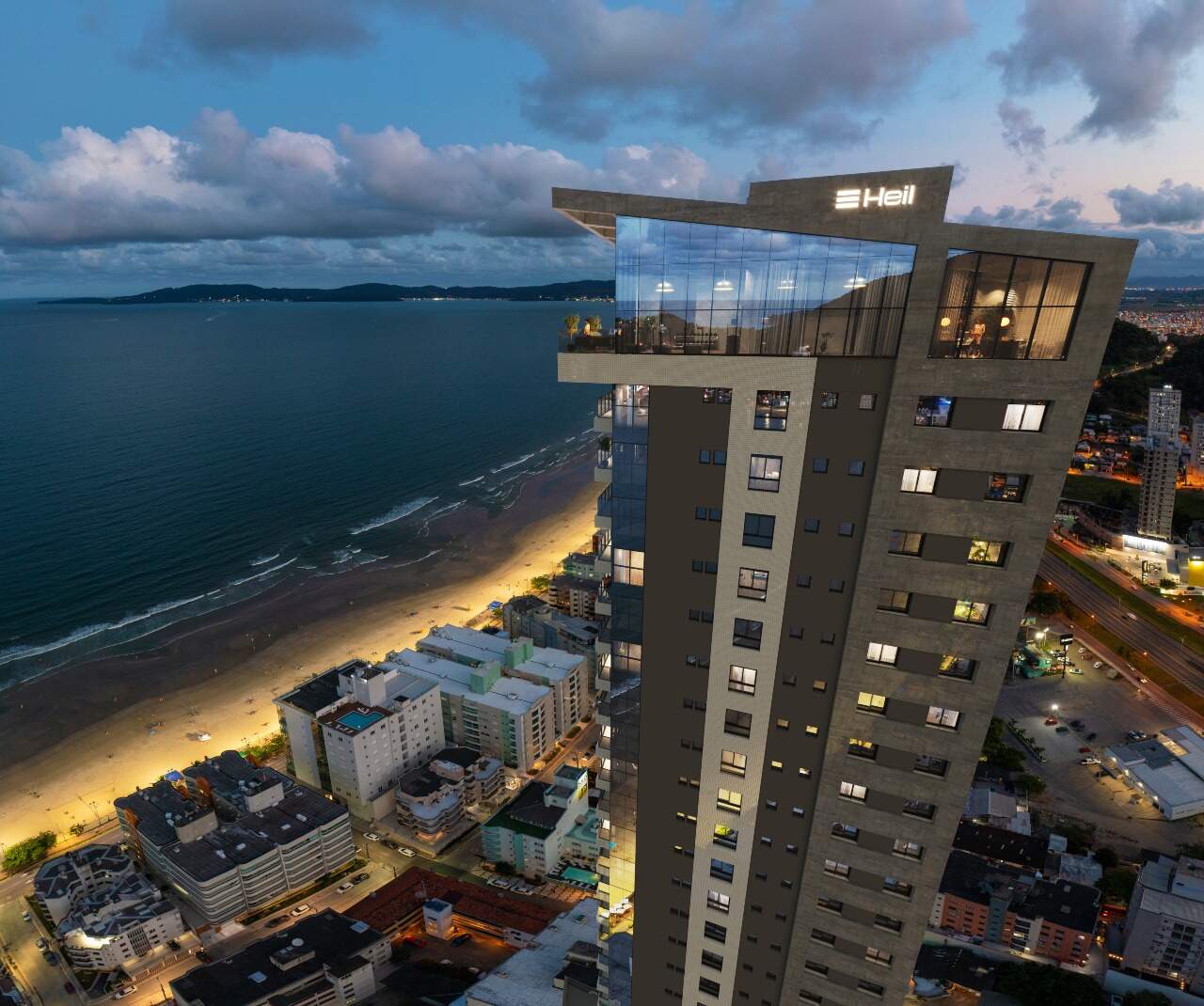 Apartamento à venda no Centro: Fachada
