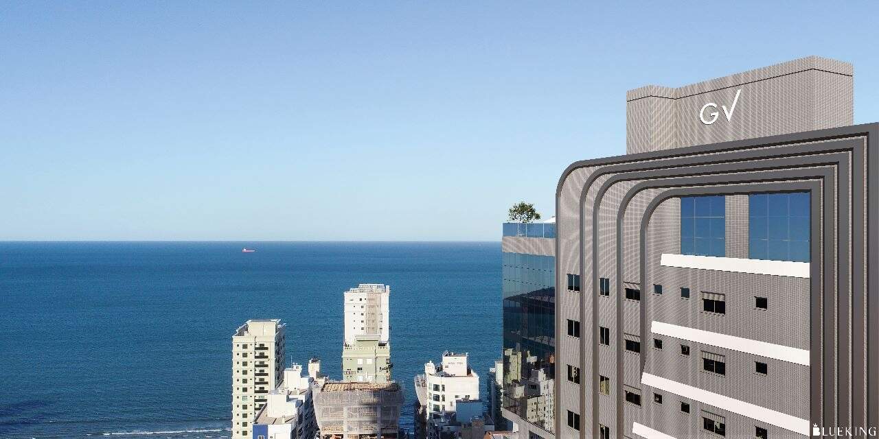 Apartamento à venda no Meia Praia: Fachada externa 