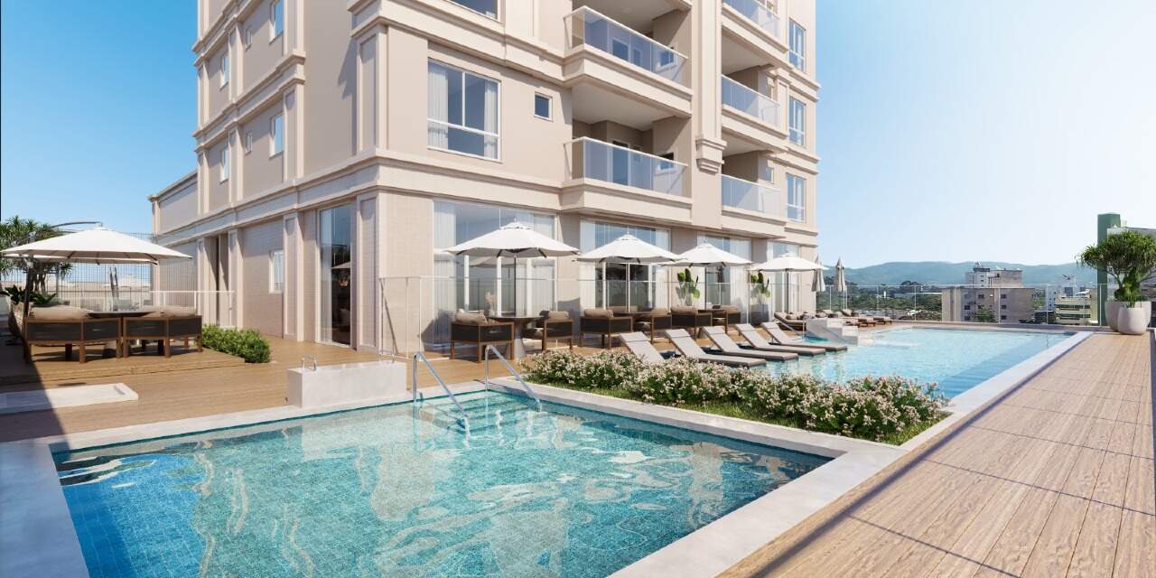 Apartamento à venda no Meia Praia: Piscina