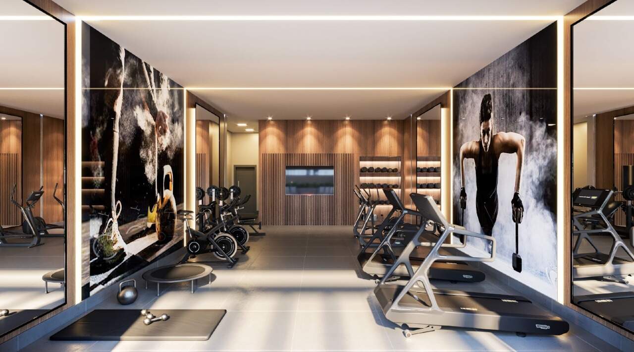 Apartamento à venda no Meia Praia: Academia