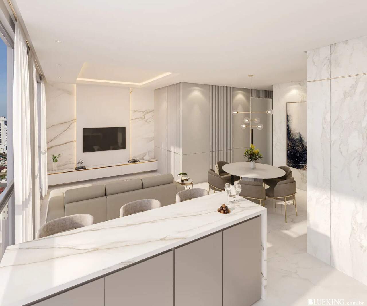 Apartamento à venda no Meia Praia: 