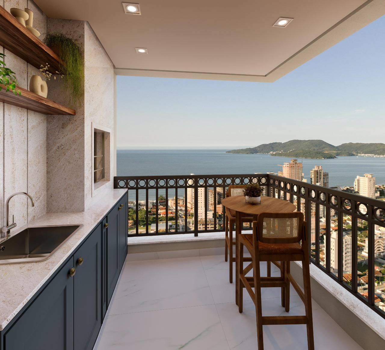 Apartamento à venda no Balneário Perequê: 