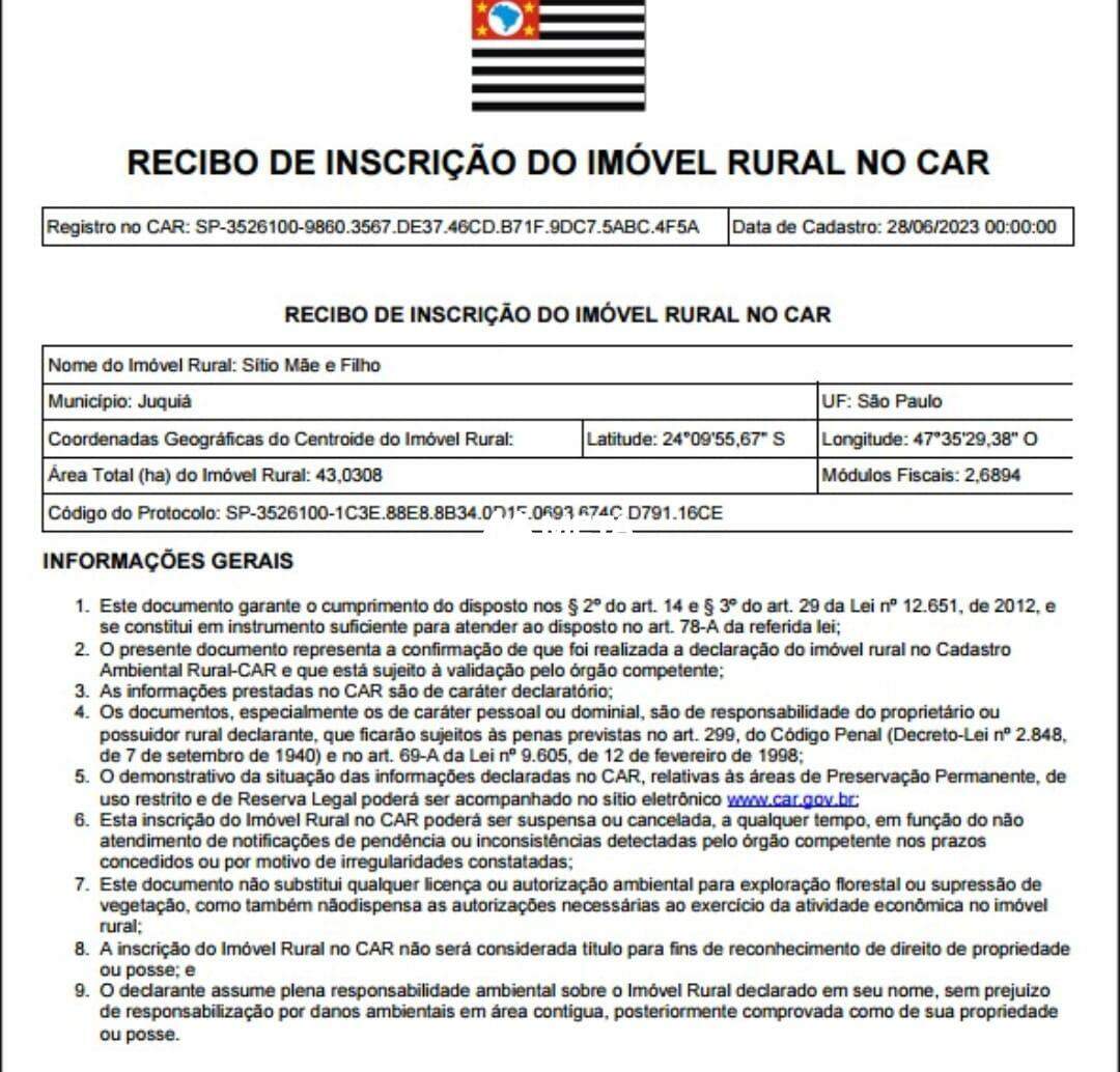 Sítio à venda no Ribeirão Grande/Assungui: 