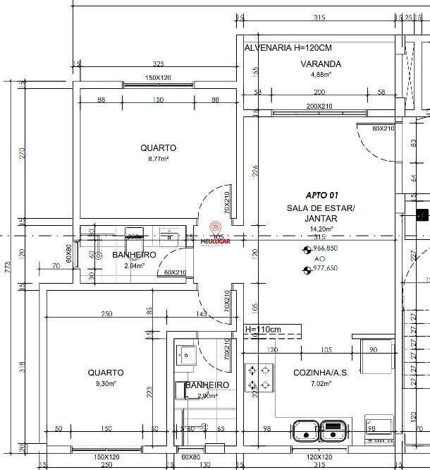 Apartamento, 2 quartos, 60 m² - Foto 3