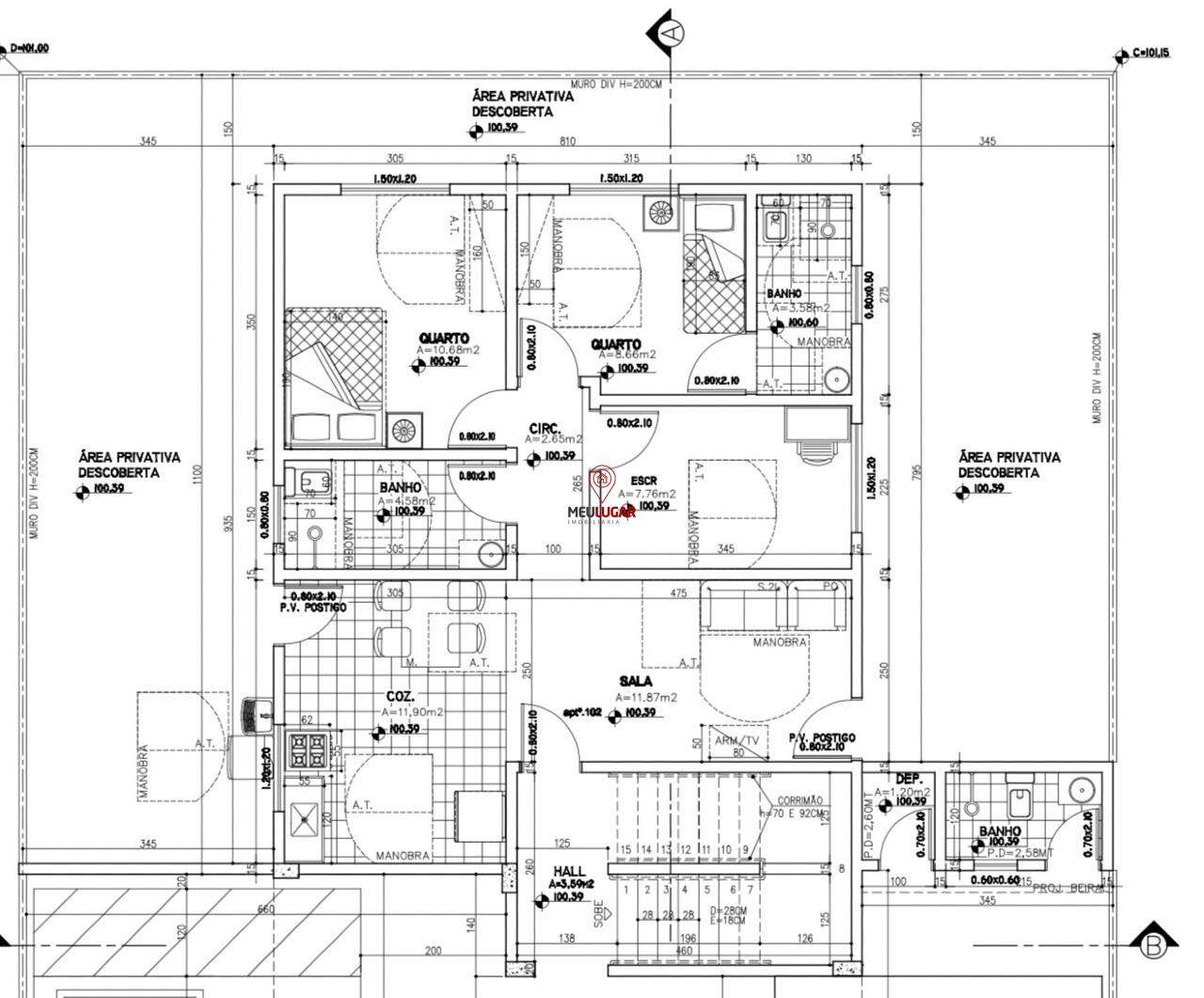 Apartamento, 3 quartos, 154 m² - Foto 2