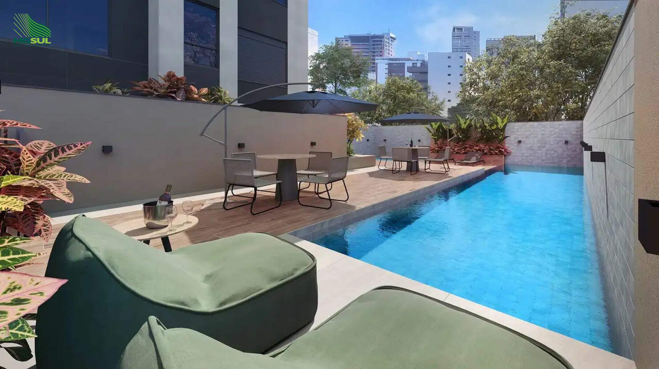 Gutierrez Borghese Apartamento: Piscina com prainha
