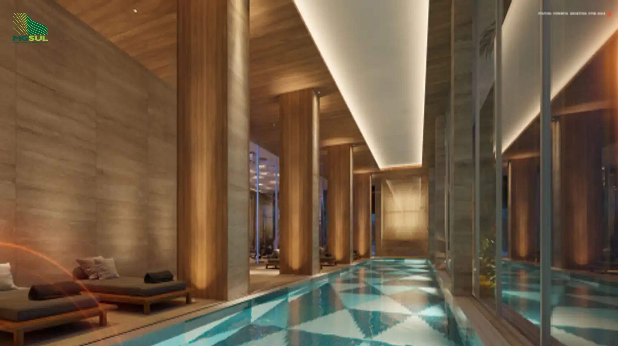 Gutierrez Origem Luxury Residence Apartamento: Piscina coberta e aquecida com raia